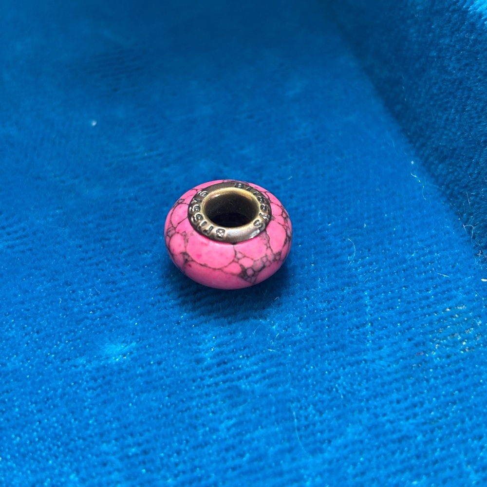 Pink Charm Bead